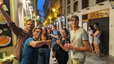 Tapas in town
